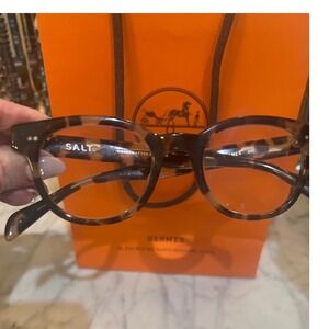 SALT. Optics James Blonde Havana BH Tortoise Shell Eyeglasses Handcrafted Japan